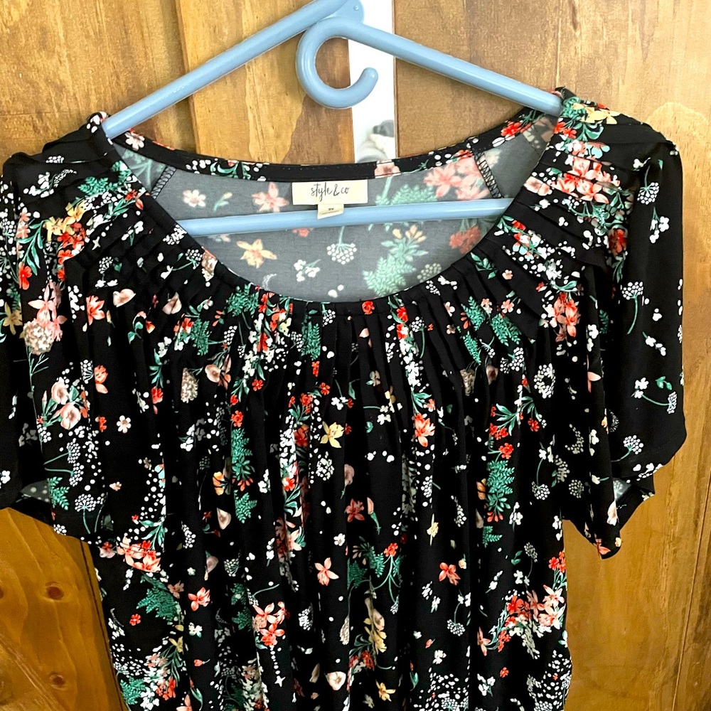 Beautiful floral blouse